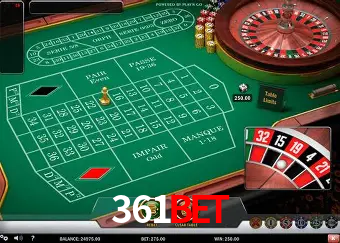 Roulette Table 361bet